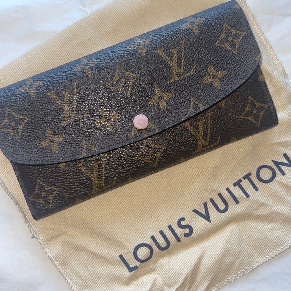 Louis Vuitton Emilie Wallet -Rose pink